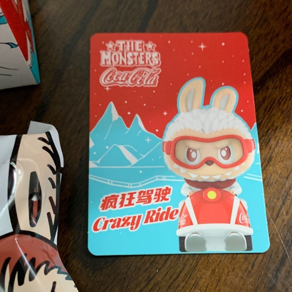 The Monsters x Coca-Cola Crazy Ride Blind Box Figure | Opened